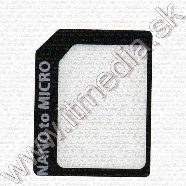 Image of nanoSIM to microSIM adapter plastic *Bulk* (IT9729)